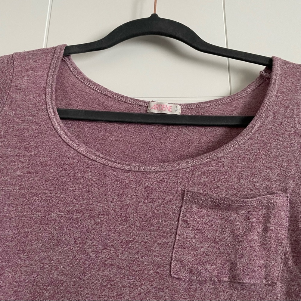 3/$25 Ardene Cropped 3/4 sleeve shirt - Picture 2 of 3